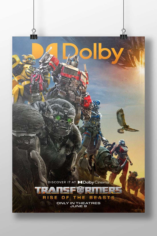 Transformers: Rise of the Beasts Optimus Prime Cyber-Archaeology Poster
