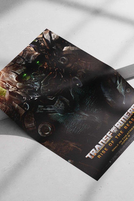 Transformers: Rise of the Beasts Optimus Prime - Cybernetic Hero Poster