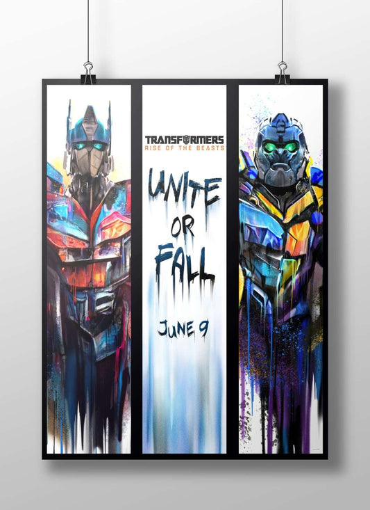 Transformers: Rise of the Beasts (movie) Optimus Prime - Cybertronian Legend Poster