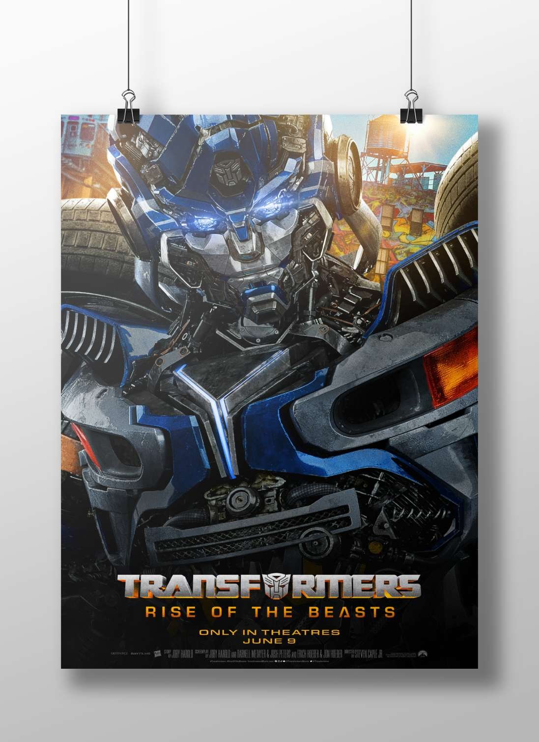 Optimus Prime (a robot from the Transformers franchise) Optimus Prime - Cybertronian Hero Poster