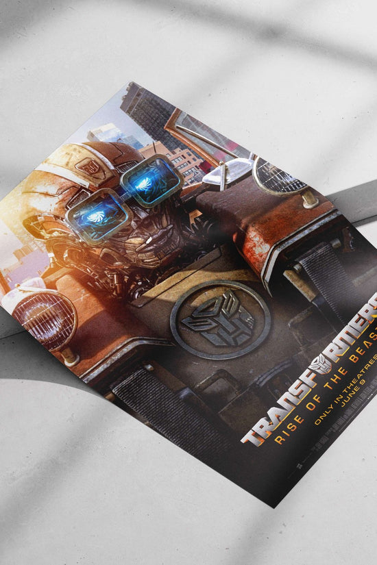 Optimus Prime, a Transformer (Autobot) from the Transformers franchise Optimus Prime - Autobot Hero Poster