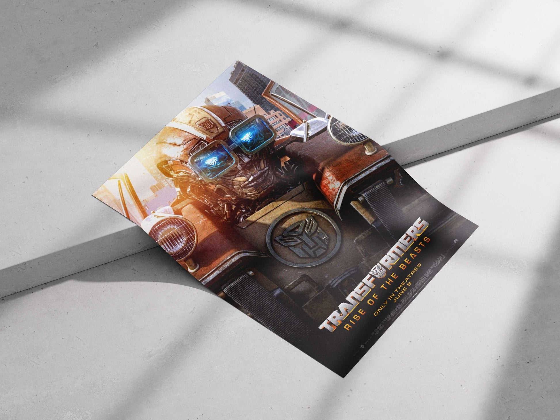 Optimus Prime, a Transformer (Autobot) from the Transformers franchise Optimus Prime - Autobot Hero Poster