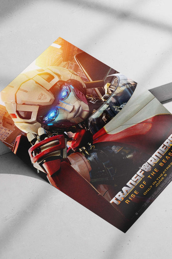 Optimus Prime from Transformers: Rise of the Beasts Optimus Prime - Cybernetic Hero Poster