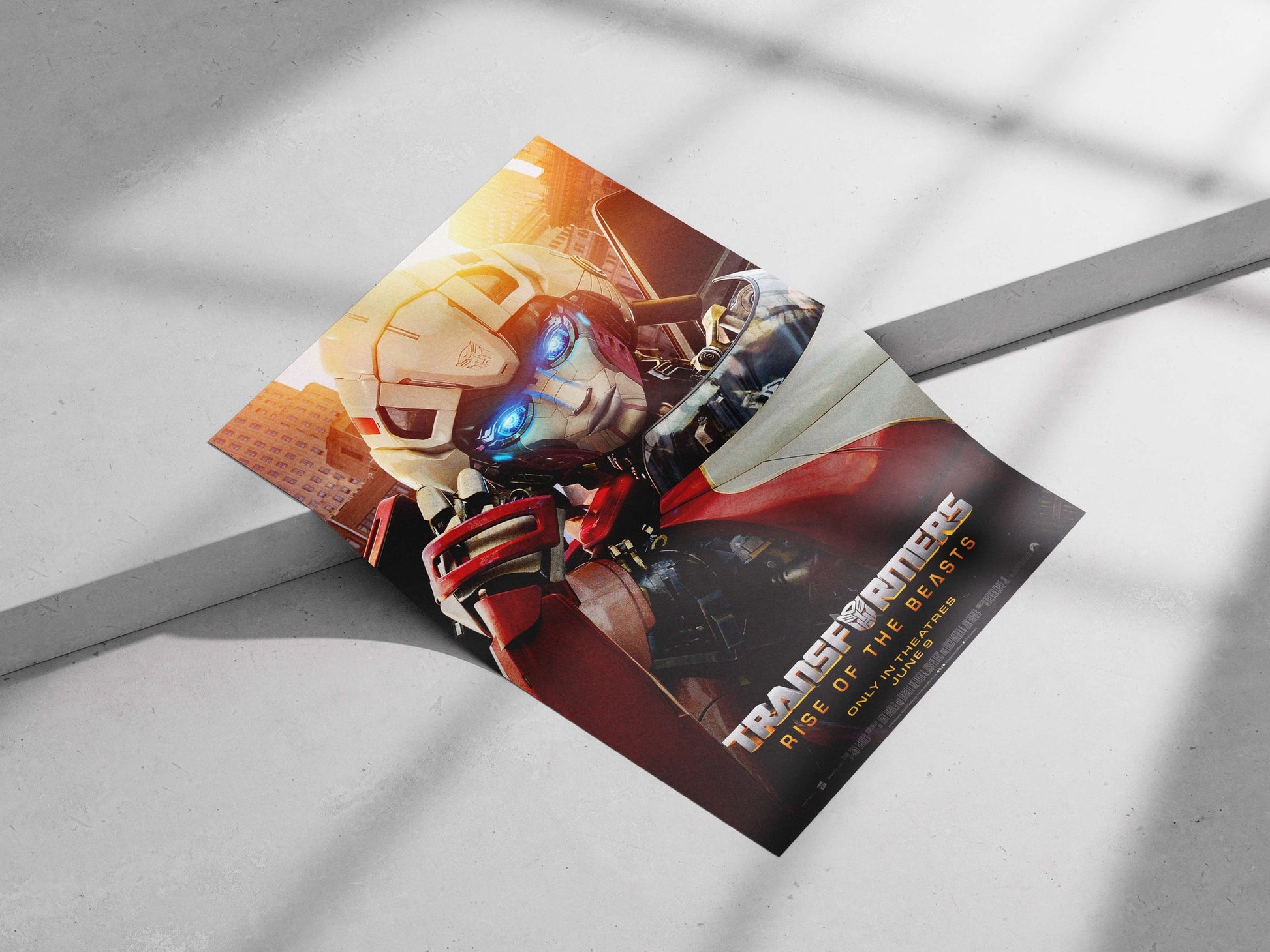 Optimus Prime from Transformers: Rise of the Beasts Optimus Prime - Cybernetic Hero Poster
