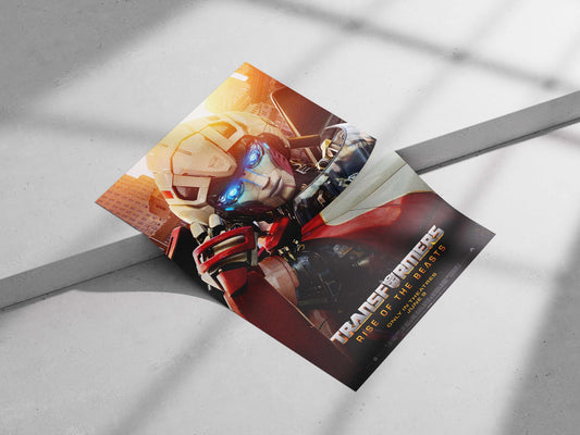 Optimus Prime from Transformers: Rise of the Beasts Optimus Prime - Cybernetic Hero Poster