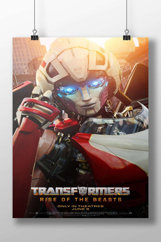 Optimus Prime from Transformers: Rise of the Beasts Optimus Prime - Cybernetic Hero Poster