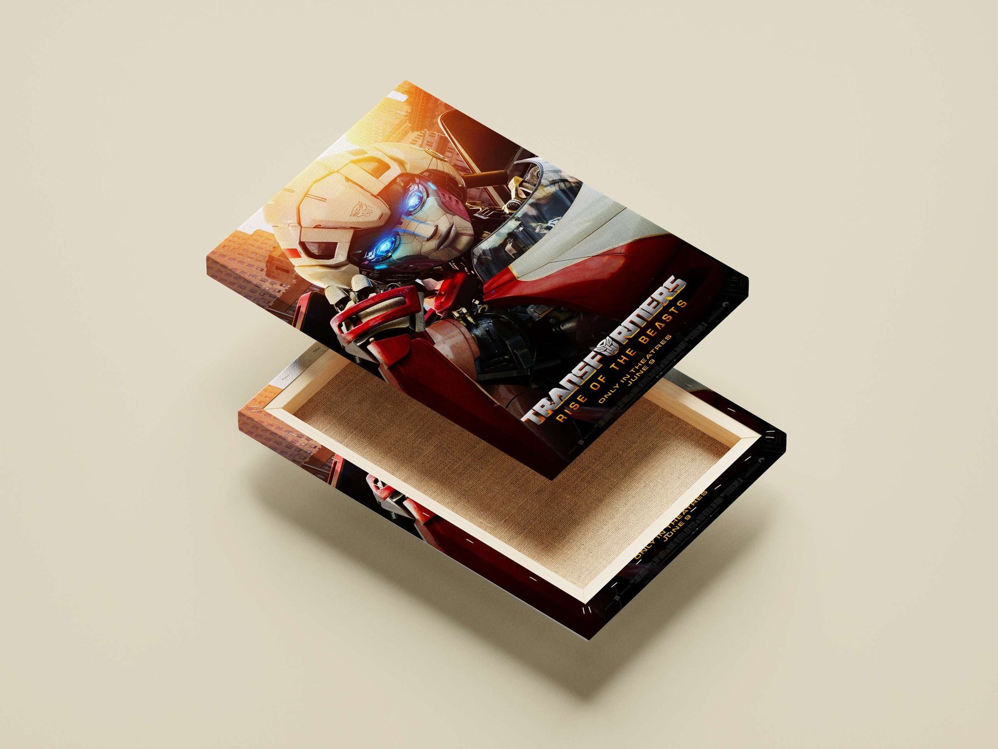 Optimus Prime from Transformers: Rise of the Beasts Optimus Prime - Cybernetic Hero Poster