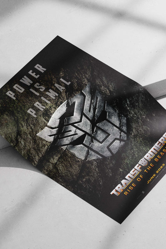 Transformers: Rise of the Beasts Optimus Prime - Cybernetic Hero Poster