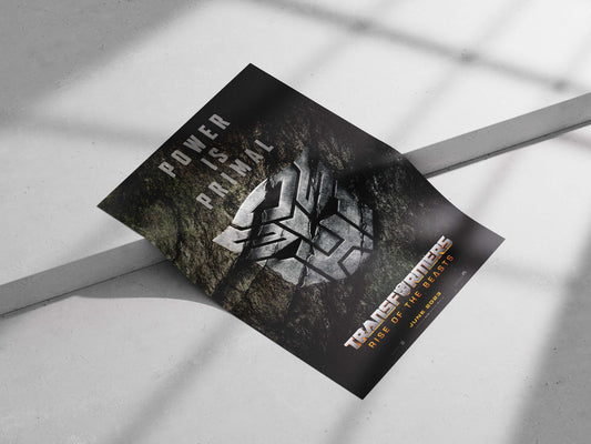 Transformers: Rise of the Beasts Optimus Prime - Cybernetic Hero Poster