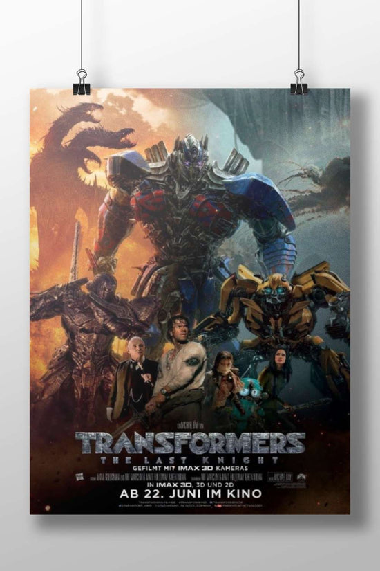 Transformers: The Last Knight Optimus Prime - Iconic Leadership Poster