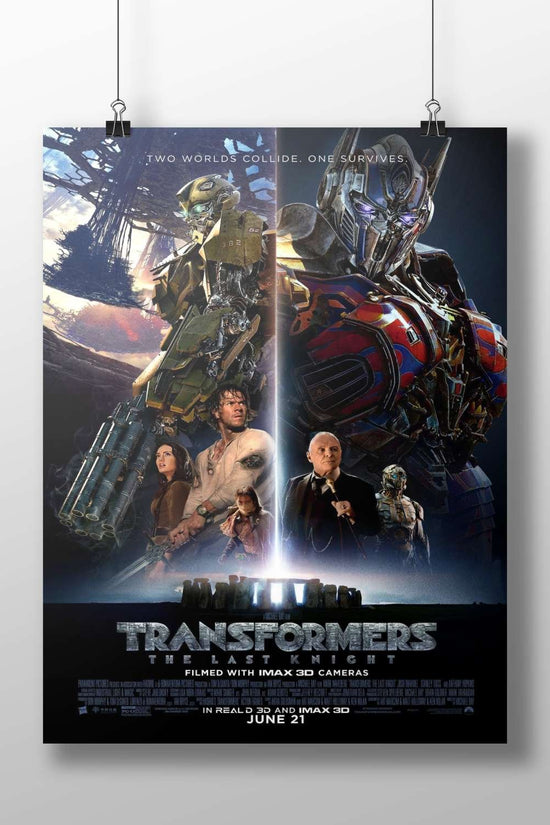Transformers franchise, specifically the movie "Transformers: The Last Knight" as confirmed by the OCR text