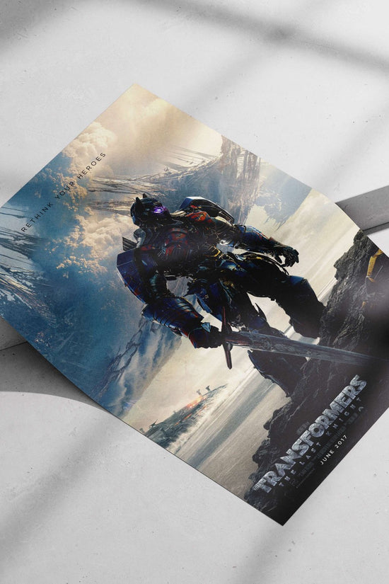 Optimus Prime (Transformers: The Last Knight) Optimus Prime - Cyberpunk Hero Poster