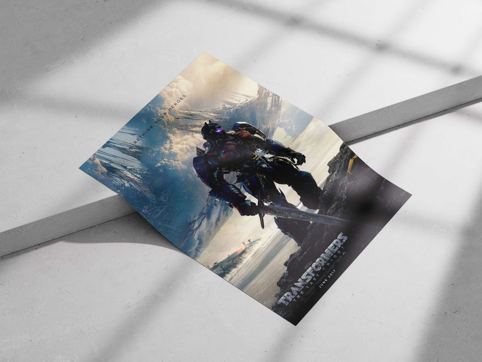 Optimus Prime (Transformers: The Last Knight) Optimus Prime - Cyberpunk Hero Poster