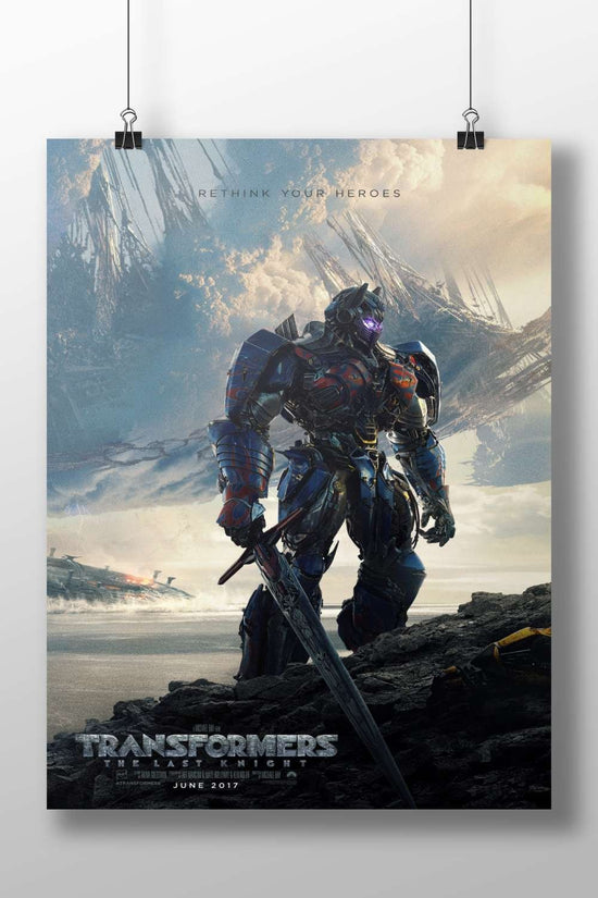 Optimus Prime (Transformers: The Last Knight) Optimus Prime - Cyberpunk Hero Poster