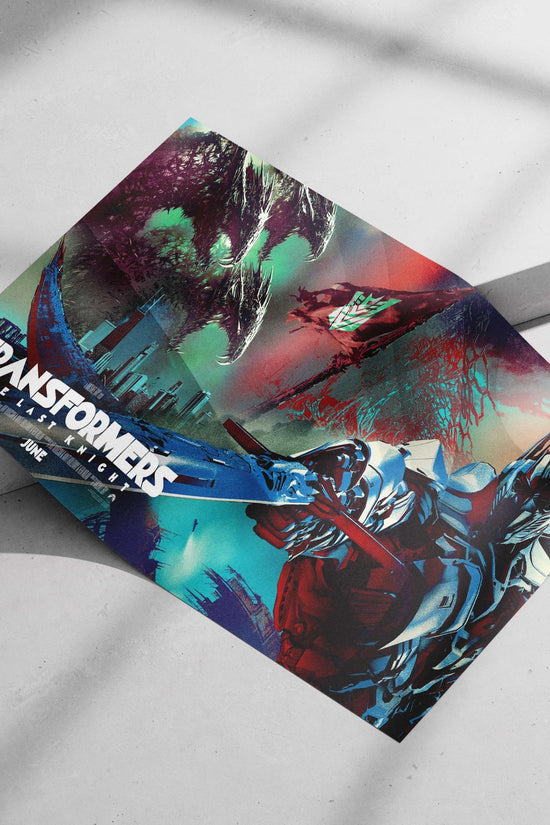 Optimus Prime from the Transformers franchise Optimus Prime - Heroic Pop Art Poster