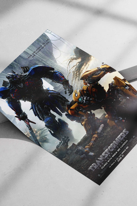 Optimus Prime and Bumblebee from Transformers: The Last Knight Optimus Prime & Bumblebee - Iconic