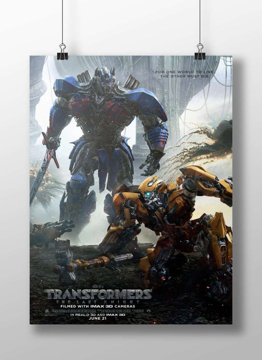 Optimus Prime and Bumblebee from Transformers: The Last Knight Optimus Prime & Bumblebee - Iconic