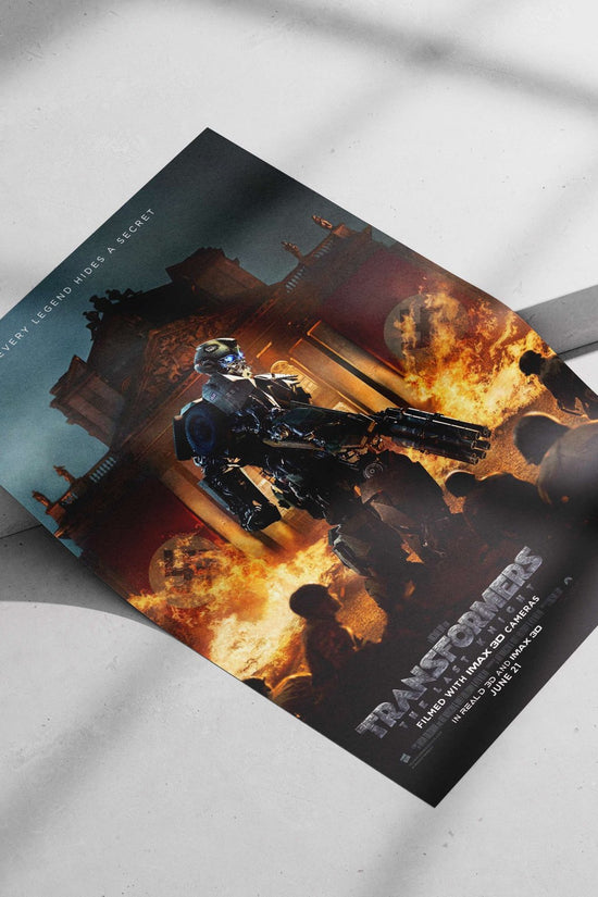 Optimus Prime from the Transformers franchise, specifically in the movie *Transformers: The Last Knight* Optimus
