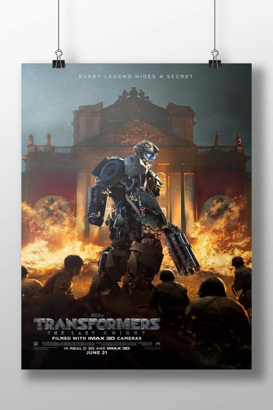 Optimus Prime from the Transformers franchise, specifically in the movie *Transformers: The Last Knight* Optimus