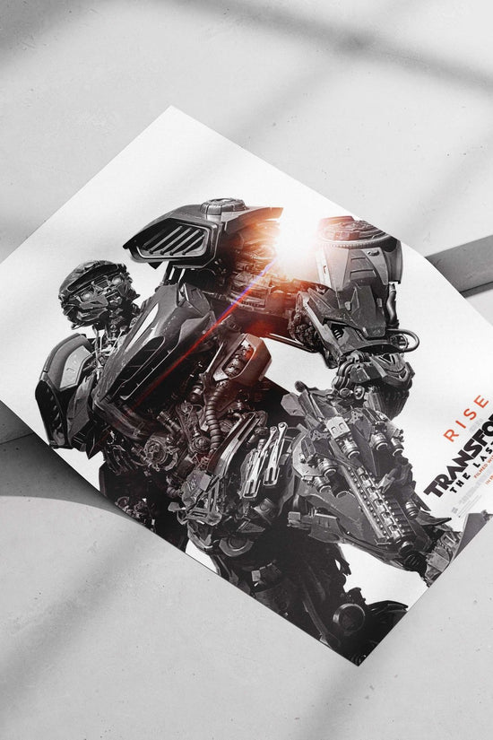 Optimus Prime from Transformers: The Last Knight Optimus Prime - Cyberpunk Hero Poster