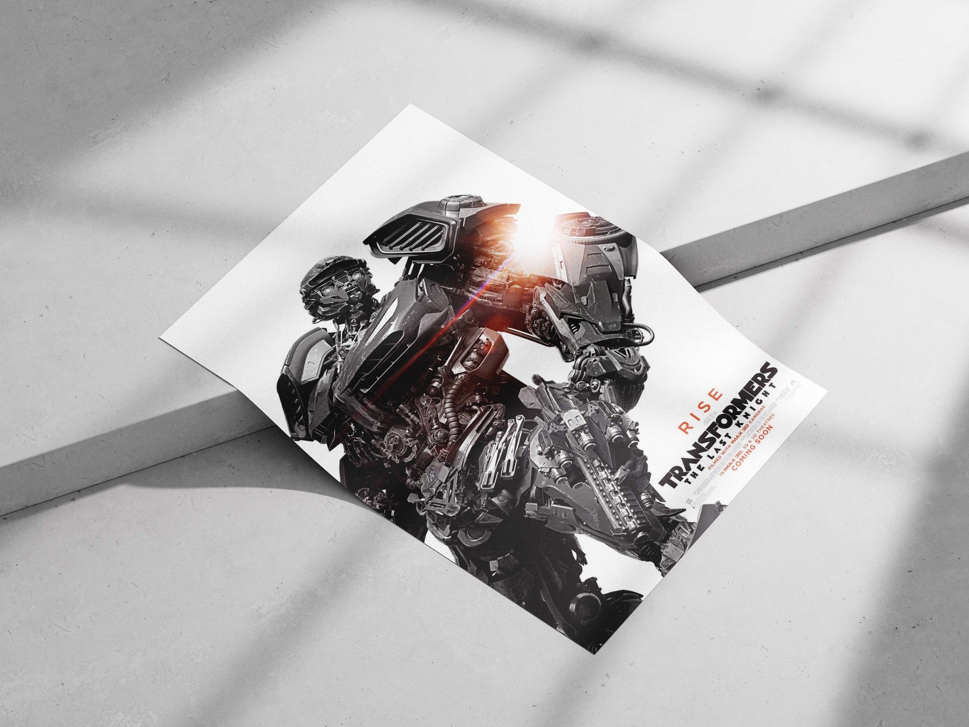 Optimus Prime from Transformers: The Last Knight Optimus Prime - Cyberpunk Hero Poster