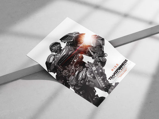 Optimus Prime from Transformers: The Last Knight Optimus Prime - Cyberpunk Hero Poster