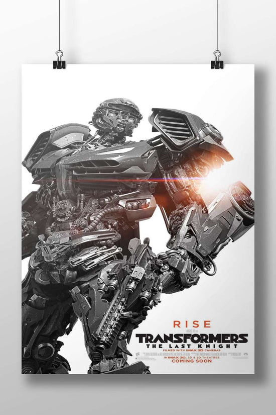 Optimus Prime from Transformers: The Last Knight Optimus Prime - Cyberpunk Hero Poster