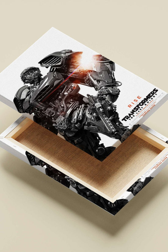 Optimus Prime from Transformers: The Last Knight Optimus Prime - Cyberpunk Hero Poster