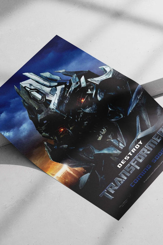 Megatron from the Transformers franchise Megatron - Noir Legend Poster