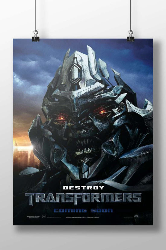 Megatron from the Transformers franchise Megatron - Noir Legend Poster