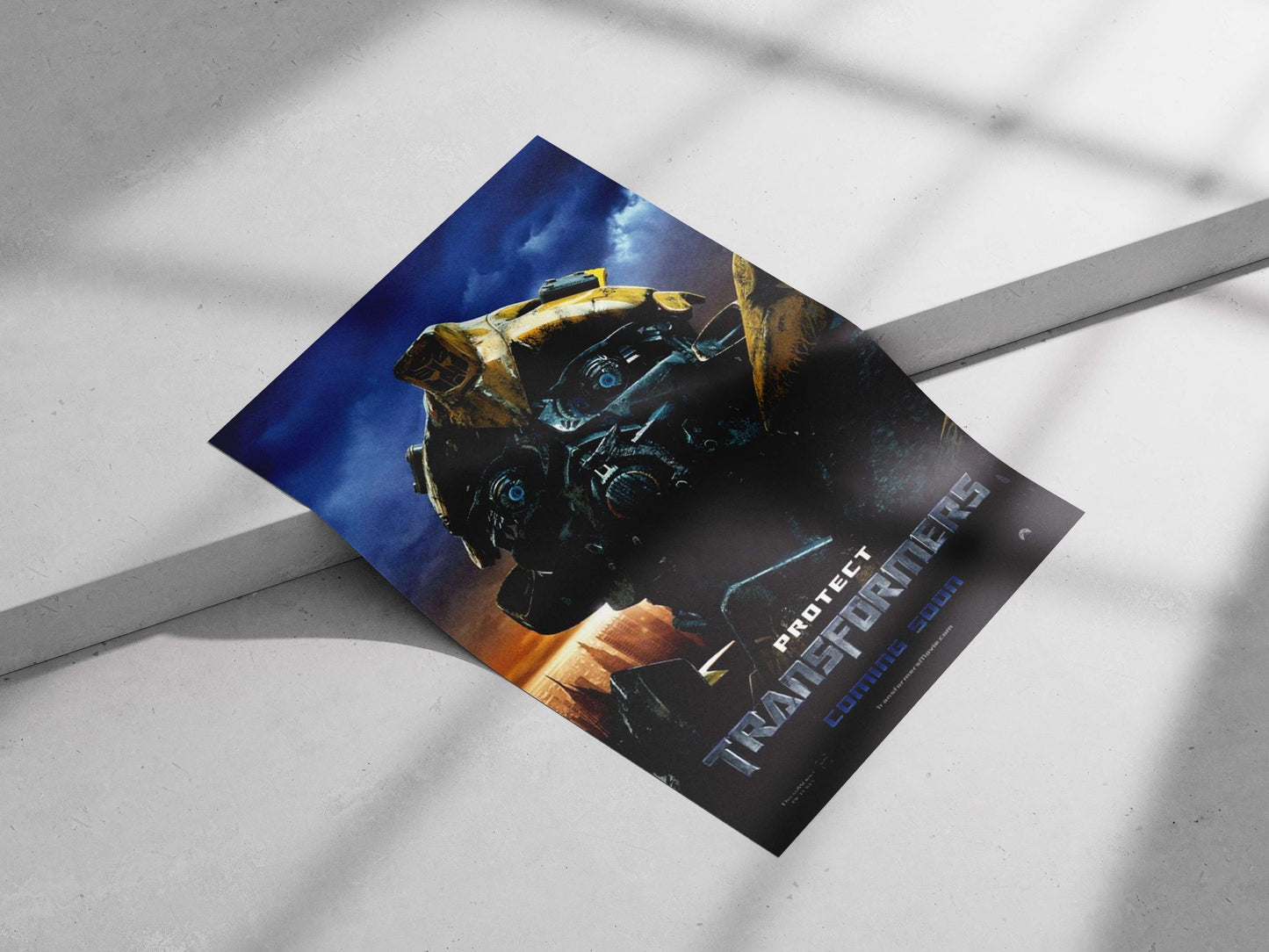 Optimus Prime from the Transformers franchise Optimus Prime - Transformer Icon Poster