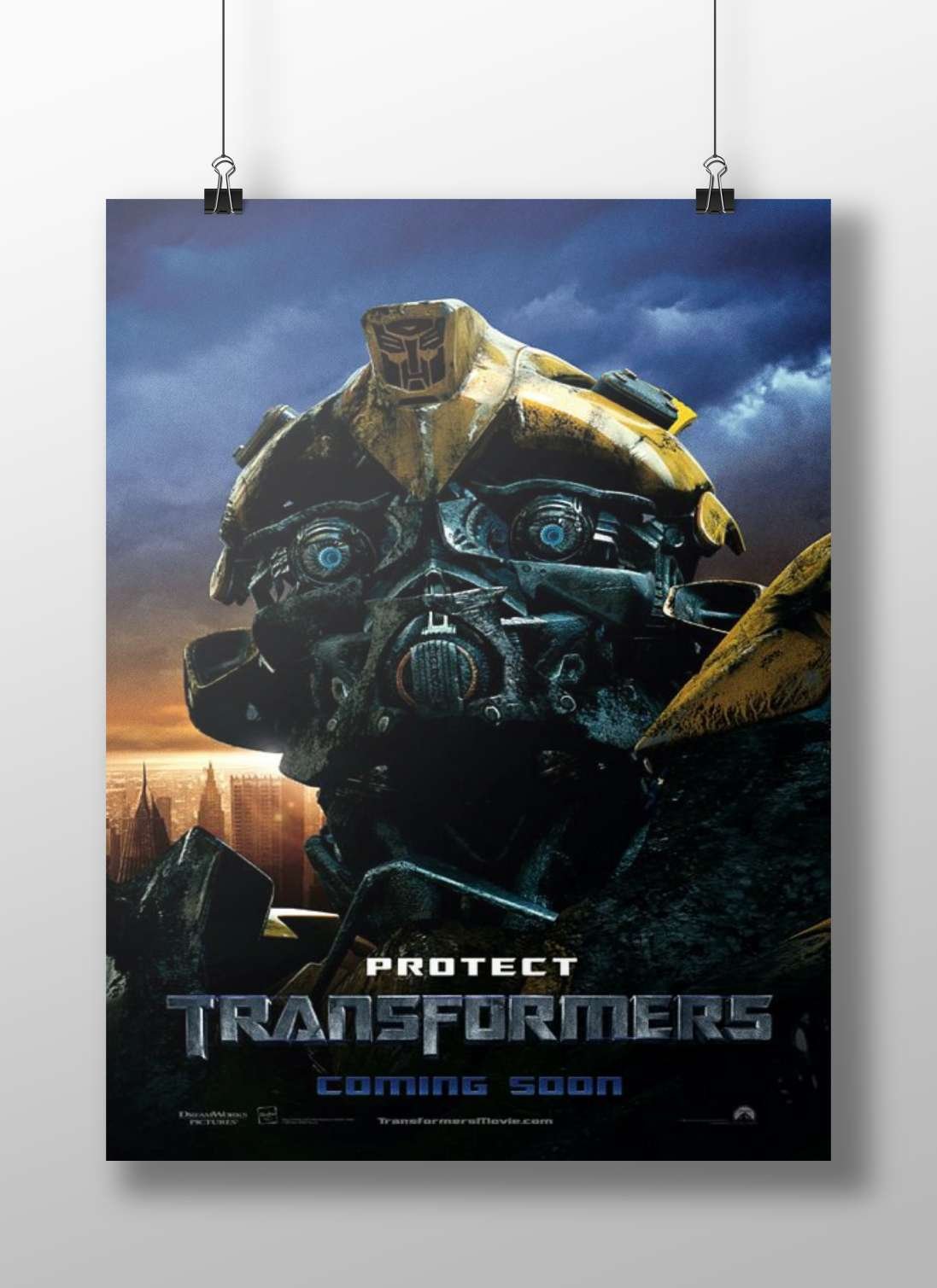 Optimus Prime from the Transformers franchise Optimus Prime - Transformer Icon Poster