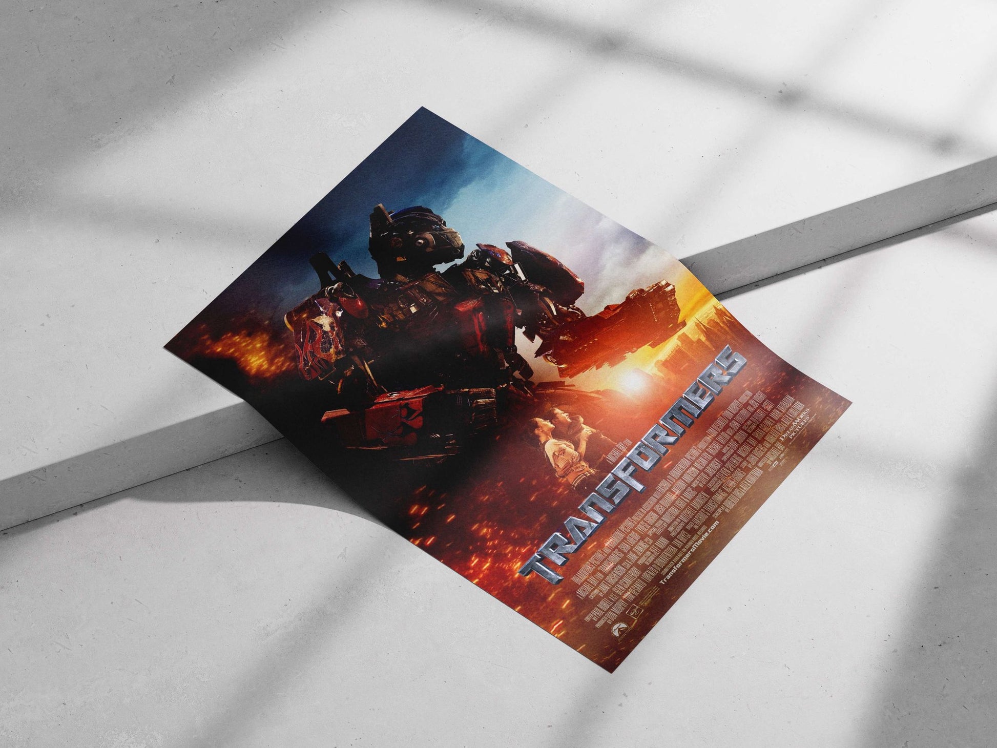 Optimus Prime from Transformers franchise Optimus Prime - Cybernetic Hero Poster