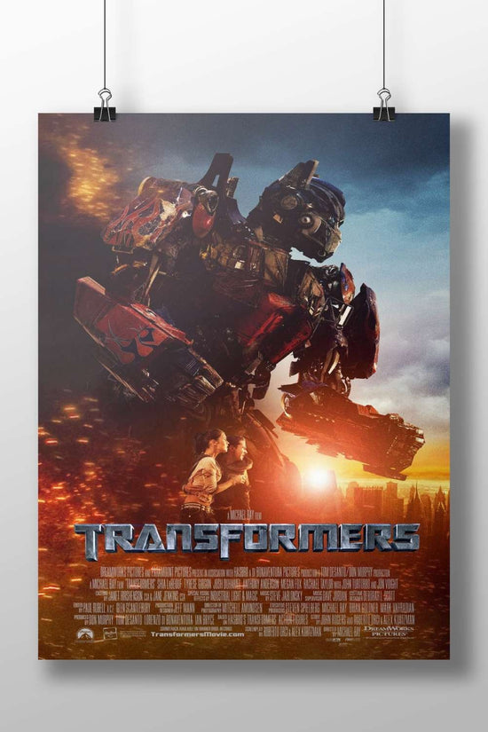 Optimus Prime from Transformers franchise Optimus Prime - Cybernetic Hero Poster