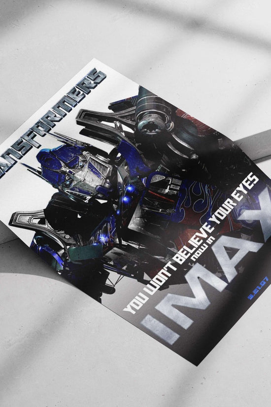 Optimus Prime from the Transformers franchise Optimus Prime - Cyberpunk Hero Poster