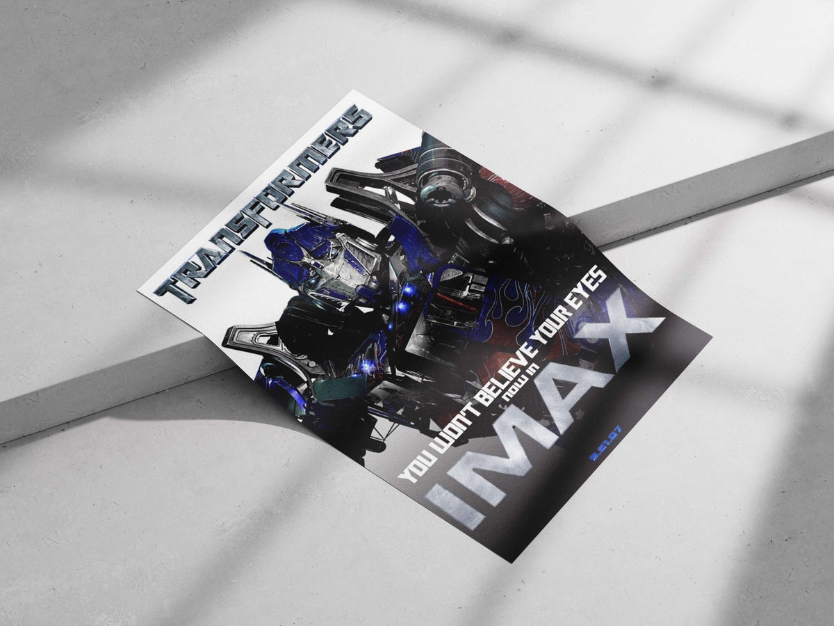 Optimus Prime from the Transformers franchise Optimus Prime - Cyberpunk Hero Poster