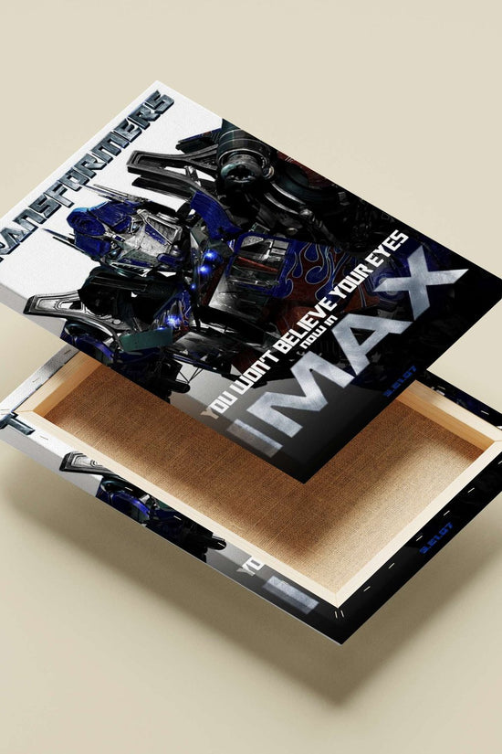 Optimus Prime from the Transformers franchise Optimus Prime - Cyberpunk Hero Poster