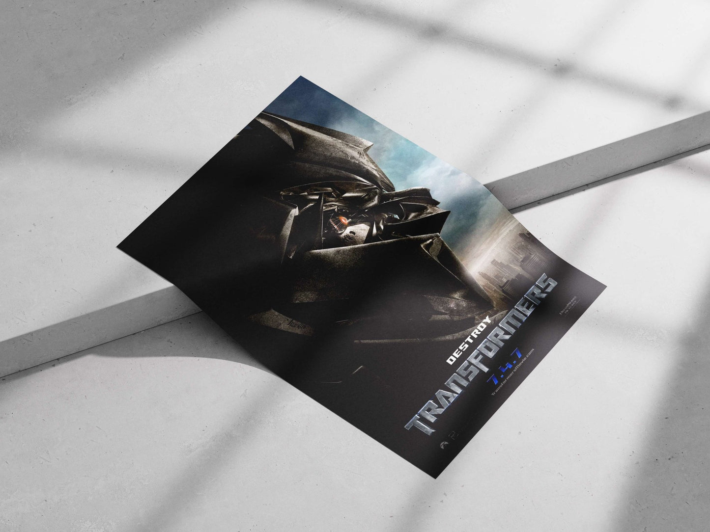 Transformers franchise (specifically a Transformer robot from the series) Optimus Prime - Cybernetic Guardian Poster