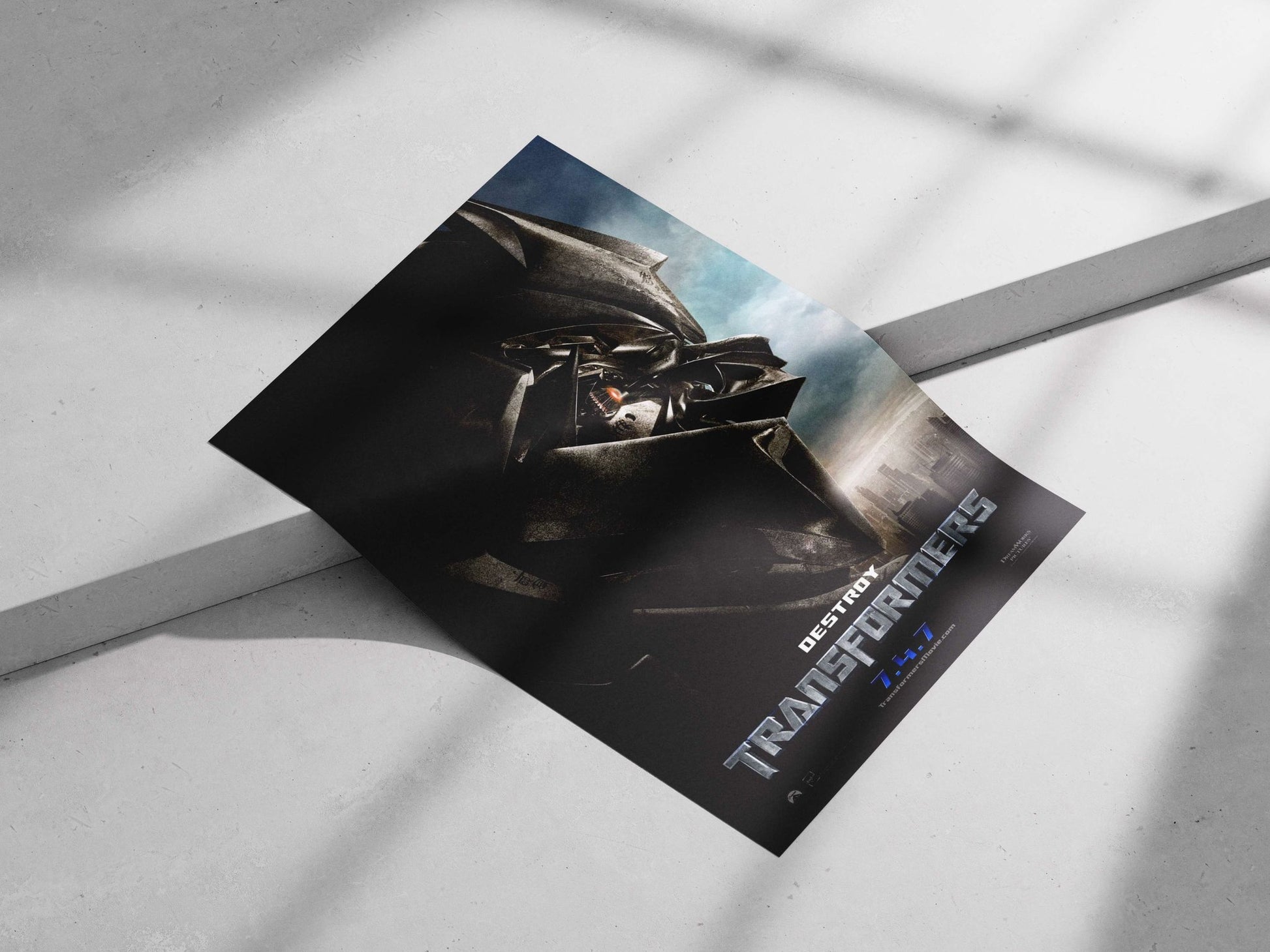Transformers franchise (specifically a Transformer robot from the series) Optimus Prime - Cybernetic Guardian Poster
