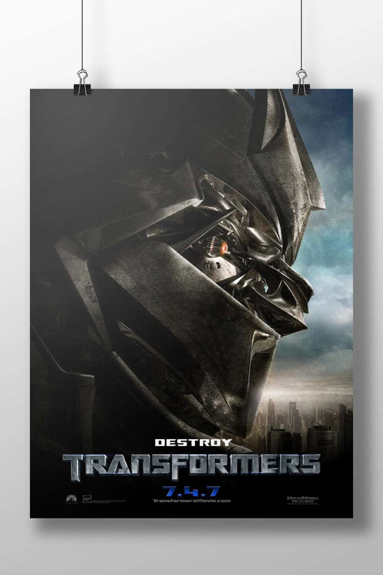 Transformers franchise (specifically a Transformer robot from the series) Optimus Prime - Cybernetic Guardian Poster