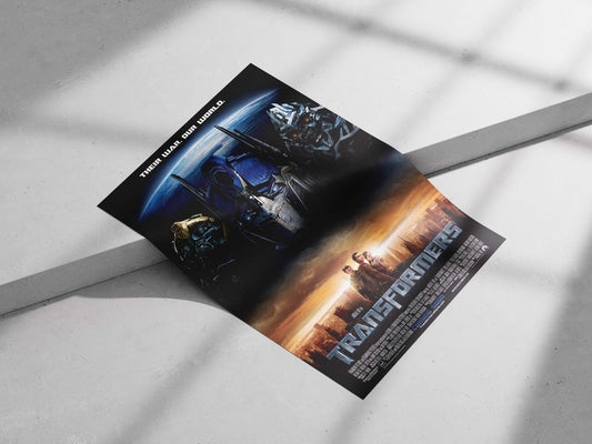 Transformers franchise (specifically the "Transformers" film) Optimus Prime - Transformers Iconic Leader Poster