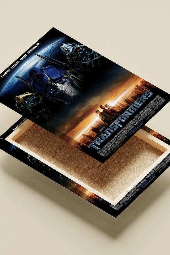 Transformers franchise (specifically the "Transformers" film) Optimus Prime - Transformers Iconic Leader Poster