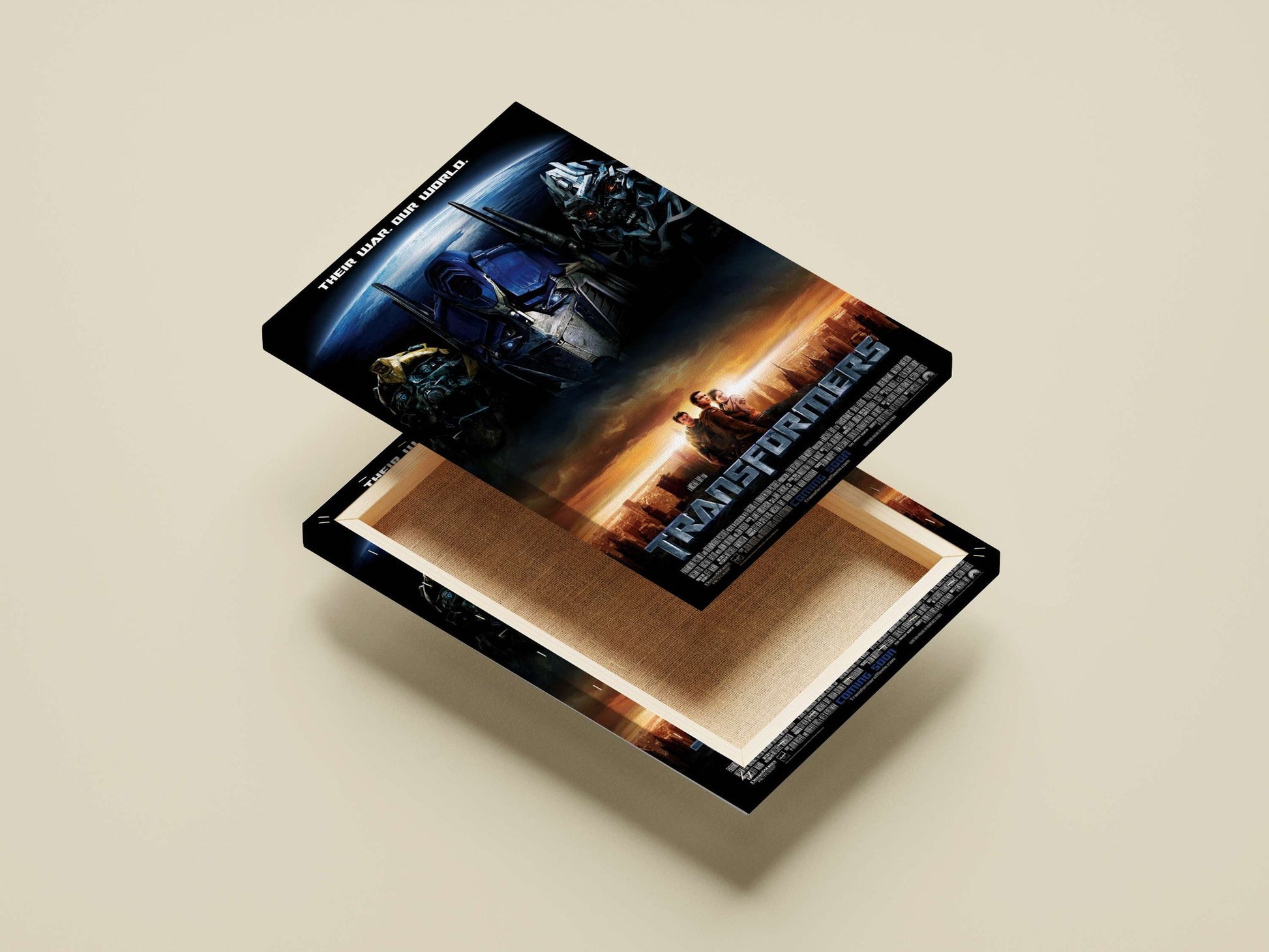 Transformers franchise (specifically the "Transformers" film) Optimus Prime - Transformers Iconic Leader Poster