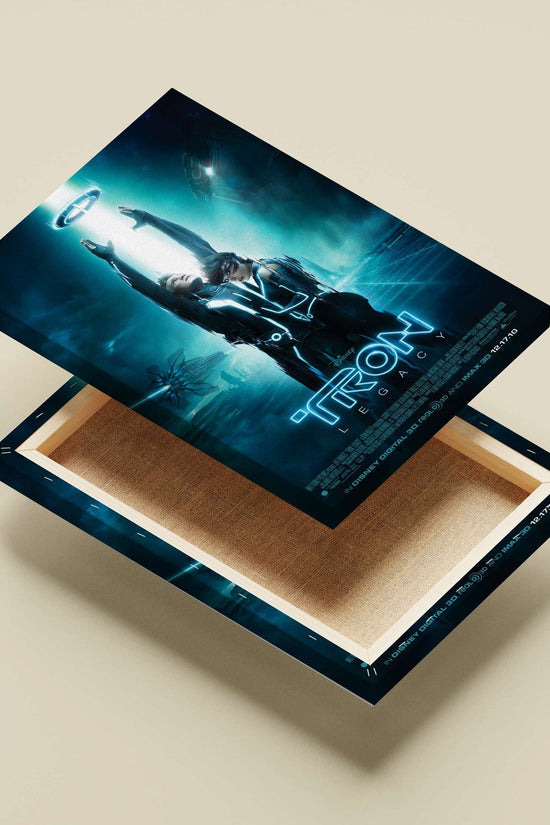 Tron: Legacy (movie) Kevin Flynn - Cyberpunk Hero Poster
