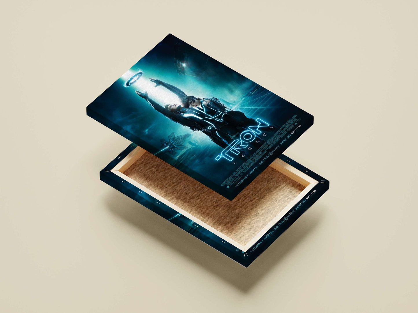 Tron: Legacy (movie) Kevin Flynn - Cyberpunk Hero Poster