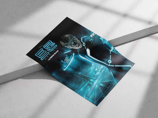 Tron: Legacy Kevin Flynn - Digital Legend Poster