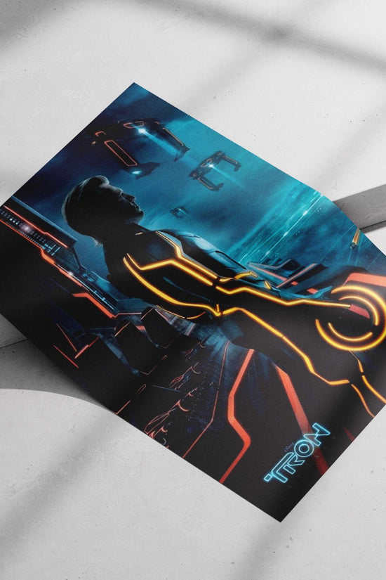 Tron: Legacy Kevin Flynn - Digital Hero Poster