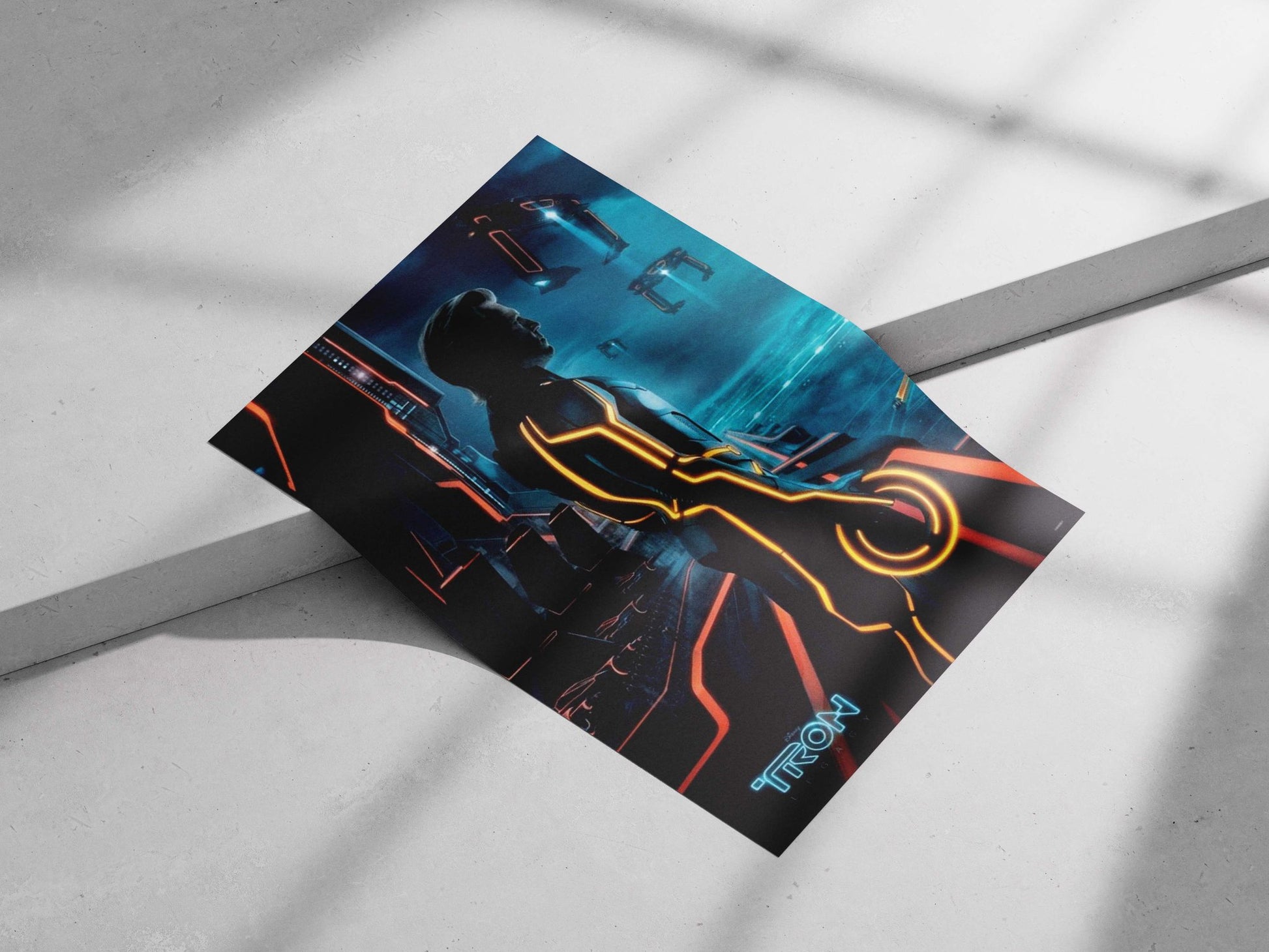 Tron: Legacy Kevin Flynn - Digital Hero Poster