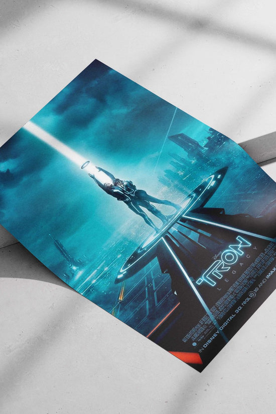 TRON: Legacy (the Disney franchise movie) Tron Legacy - Digital Masterpiece Poster