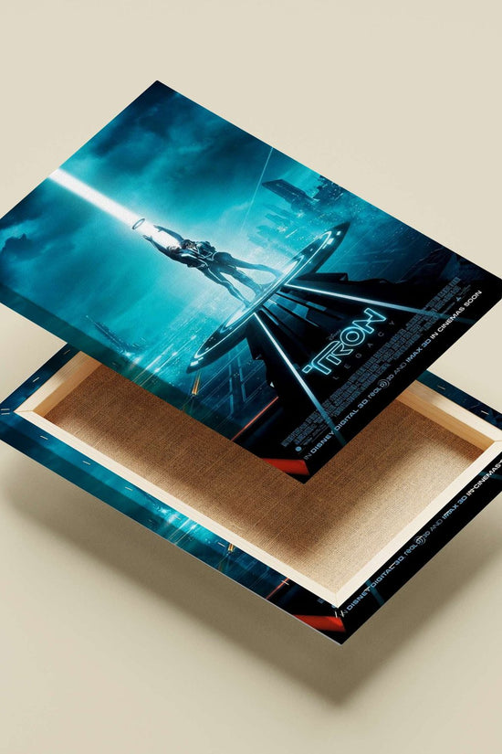 TRON: Legacy (the Disney franchise movie) Tron Legacy - Digital Masterpiece Poster